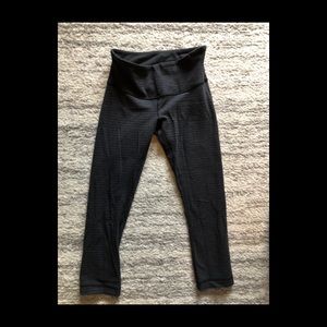 Lululemon striped crops